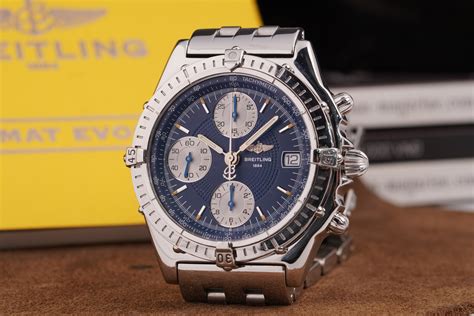 breitling orange chronograph|certified pre owned Breitling watches.